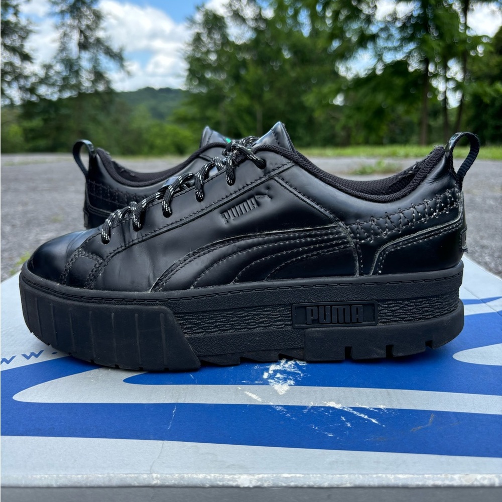 Puma Lipa X Mayze Flutur Platform Black Shoes DUA LIPA